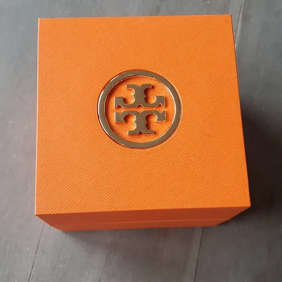 Tory Burch Orange Box with Logo T Monogram Chronograph Watch: Women main image 3
